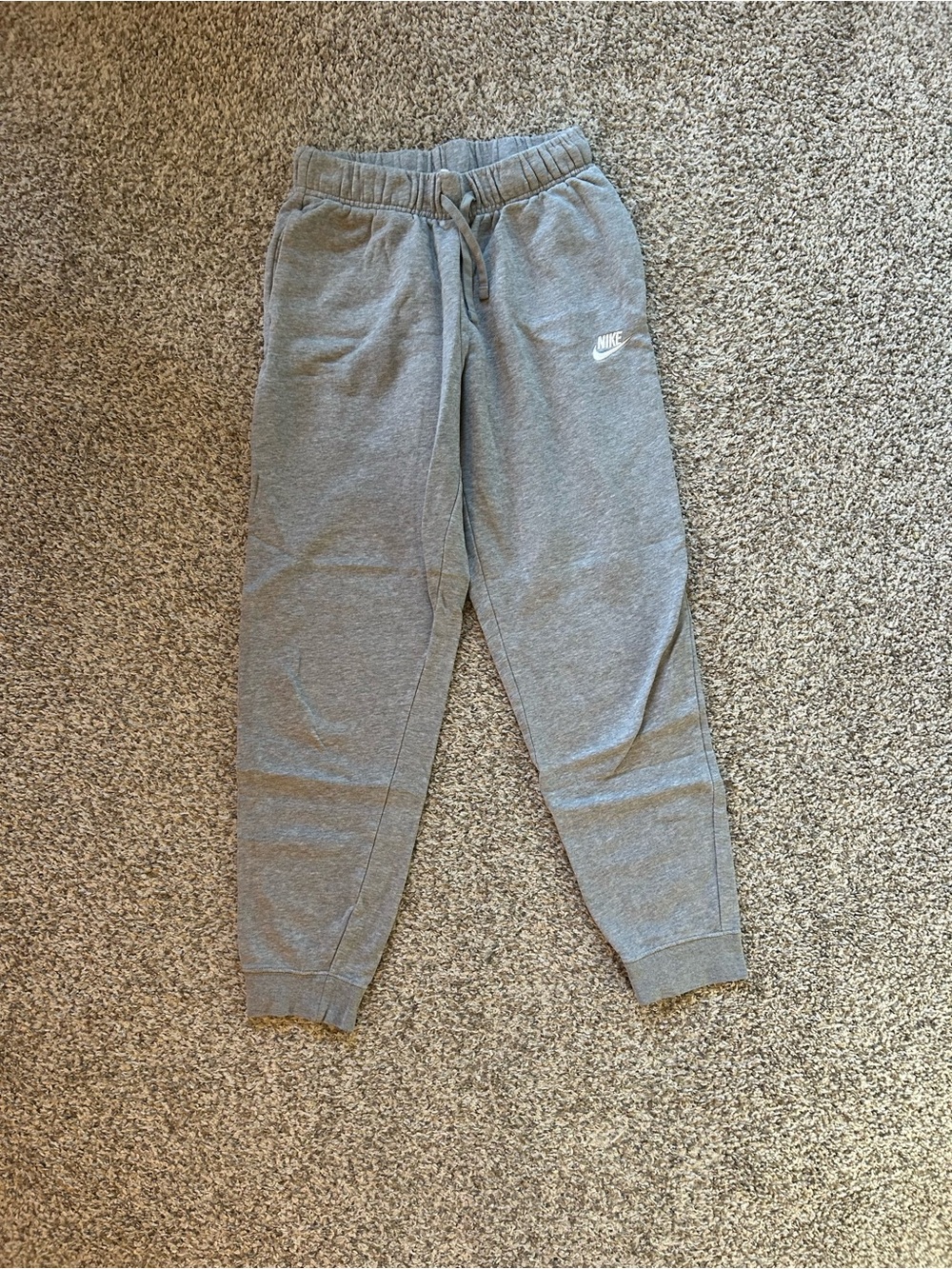 Nike Grey Fleece Jogger Pants